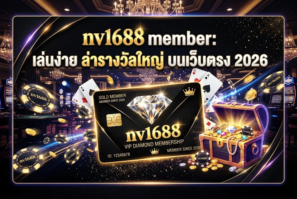 nv1688 member: เล่นง่าย ล่ารางวัลใหญ่ บนเว็บตรง 2026